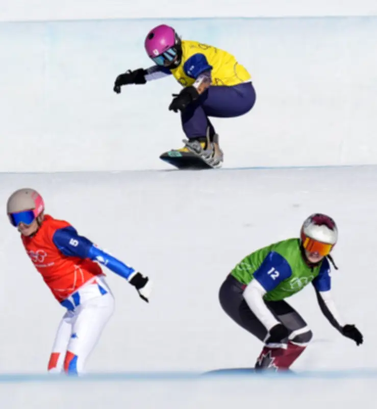 吉田蓮生、初出場のミラノ五輪女子スノーボードクロスで1回戦敗退、28位に終わる