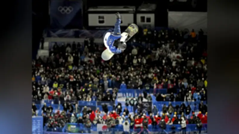 骨折乗り越え王者の執念 平野歩夢、逆足で決めたキャブダブルコーク1440