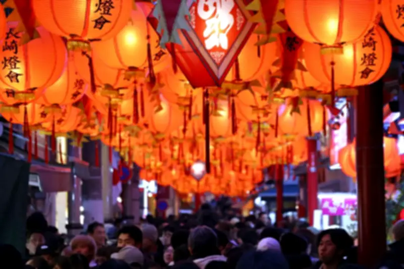 長崎ランタンフェスティバル開幕、1万5千の光が冬の街を彩る