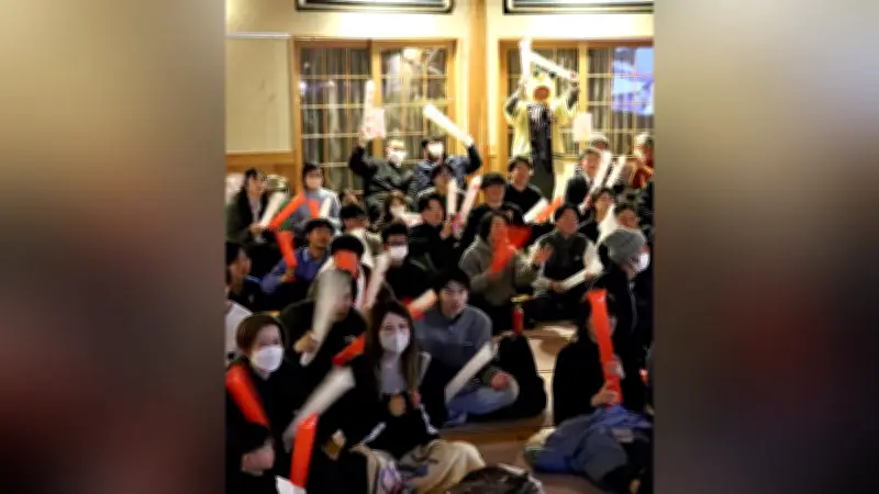 堀島行真選手の銅メダルに池田町が歓喜　パブリックビューイングで町民280人が応援