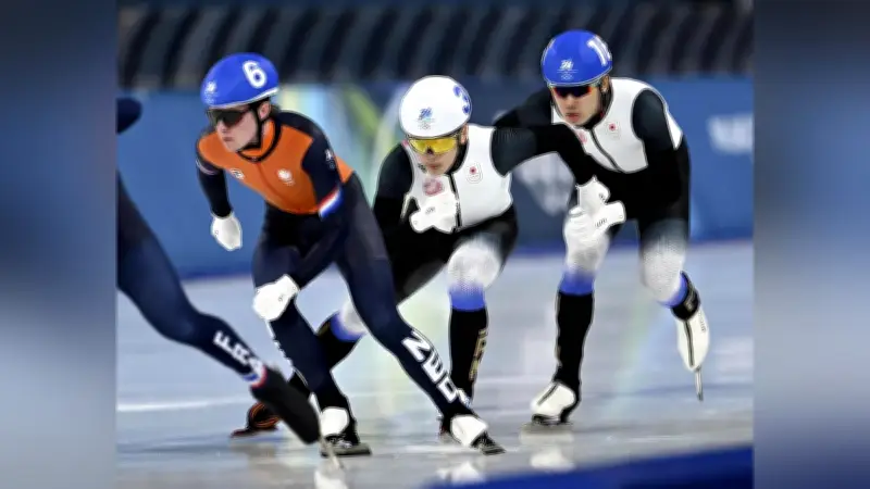 ミラノ・コルティナ五輪 40歳ベルフスマが12年ぶり金 マススタートで投げキッスゴール