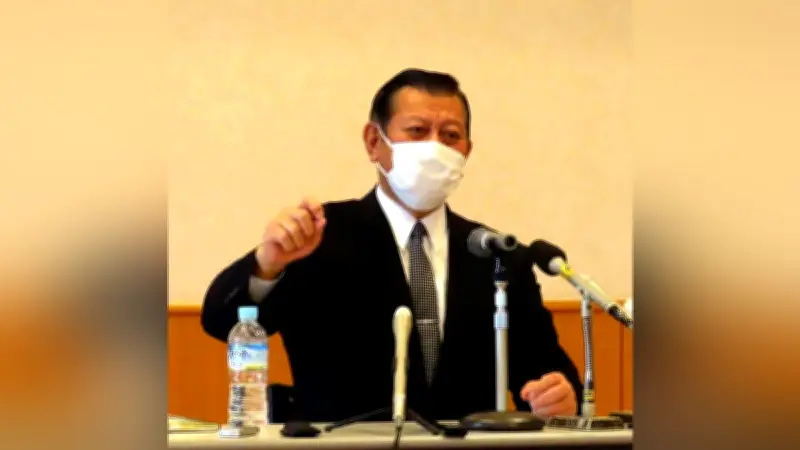 藤崎町長が辞職意向表明 公選法違反で罰金50万円、投票呼びかけ800人近くに