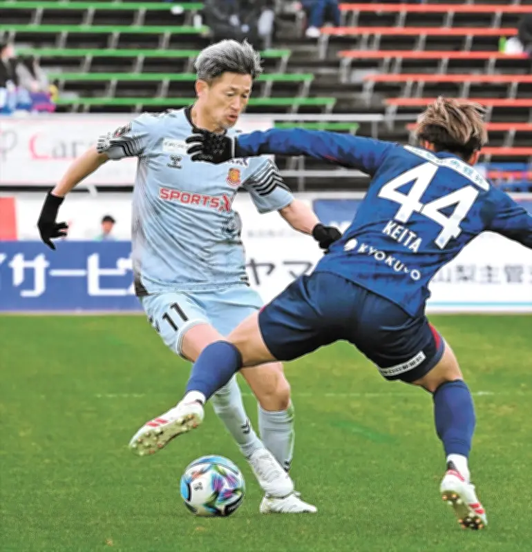 三浦知良、58歳346日でJリーグ最年長出場記録を更新 福島Uで先発