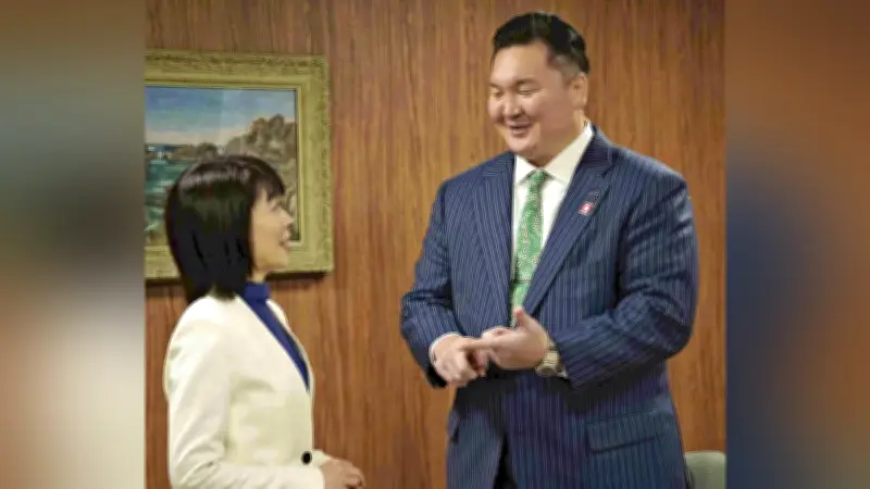 白鵬さんが広島県知事を表敬訪問、相撲のオリンピック種目入りへ決意表明