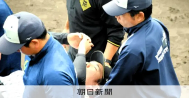 阪神・石井大智が紅白戦で左足負傷　担架で運ばれるアクシデント