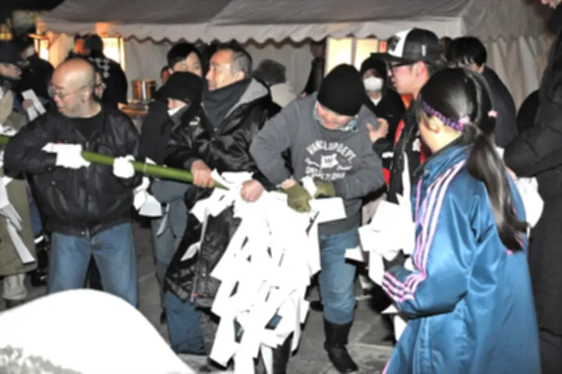 富久山阿弥陀寺で毘沙門天祭開催 五穀豊穣と商売繁盛を祈願