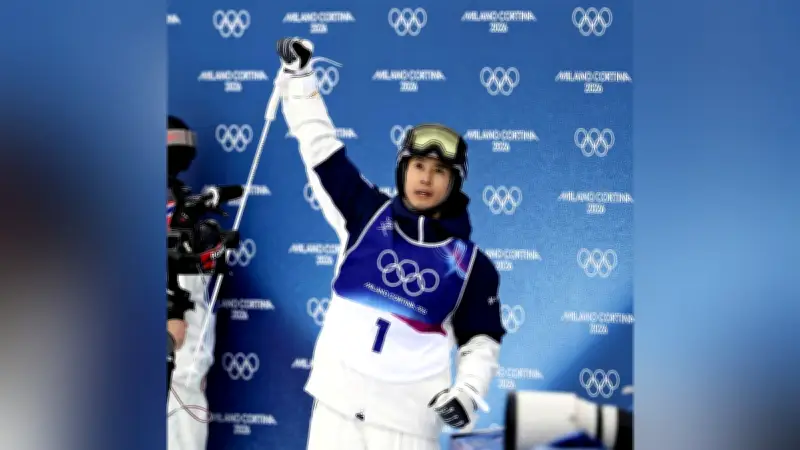 堀島行真、ミラノ・コルティナ五輪で銅メダル獲得 モーグル２大会連続の表彰台