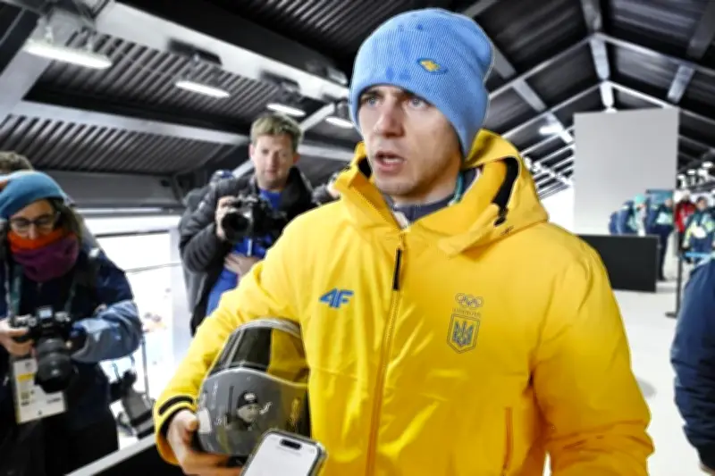 ウクライナ選手がヘルメット着用失格処分の取り消しを提訴、戦死者への敬意示す