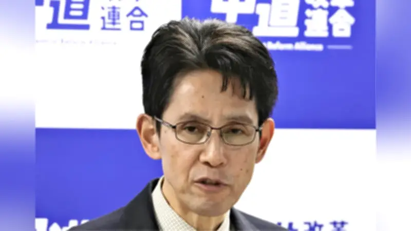 階猛氏が中道改革連合代表選で決意表明「中道改革の旗、方向性は正しいと確信」