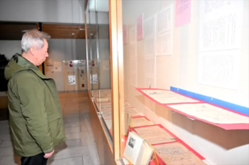 中山義秀の直筆原稿展が福島県白河市で開幕 文学館で貴重な資料を公開