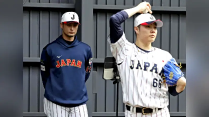 侍ジャパン合宿が宮崎で始動、ダルビッシュ有や松井秀喜が激励…大谷翔平は不参加