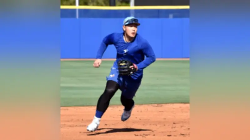 岡本和真がブルージェイズのキャンプ施設で自主トレ開始、新天地で「やっと来られた」と安堵