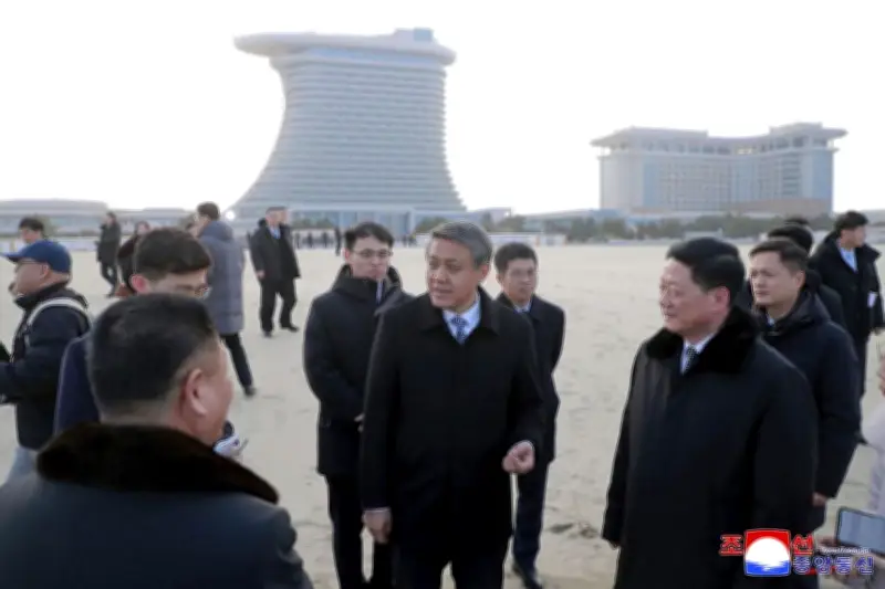 中国大使が北朝鮮の観光リゾートを訪問　新型コロナ後の中国人旅行客受け入れ再開に注目