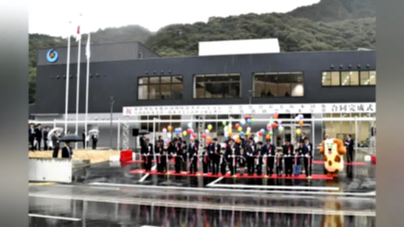 九州豪雨被災地に新たな防災拠点「河川防災ステーション」が熊本県八代市で完成