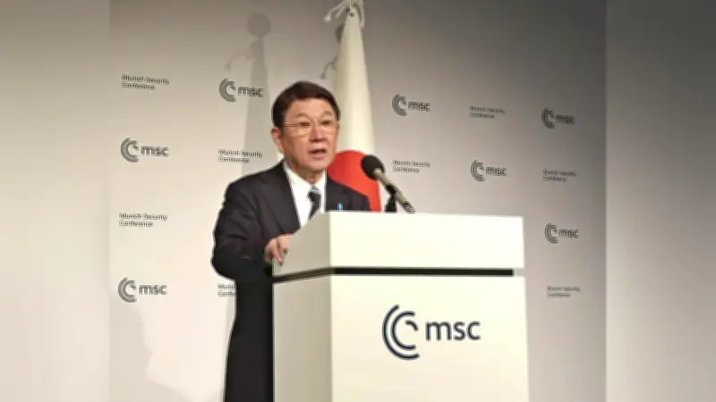 茂木外相、ミュンヘン会議で王毅外相との接触なく「すごい人混みで見かけなかった」と語る