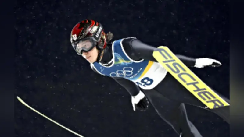 ミラノ・コルティナ五輪 二階堂蓮が銀メダル獲得 ジャンプ台と相性良くも「２回目はスキーが立ってブレーキに」