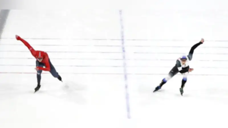 ミラノ・コルティナ五輪 短距離心理戦、ストルツの圧力で森重航は苦戦