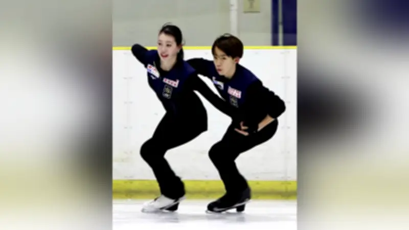 岡山発のアイスダンス新星「かほゆう」、世界ジュニア選手権代表へ 名古屋から拠点移し飛躍