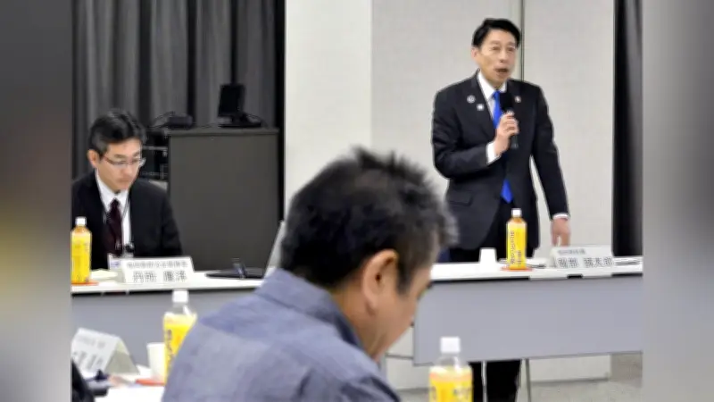 台湾有事避難計画で福岡知事が石垣市訪問、住民の雇用・教育不安に応える
