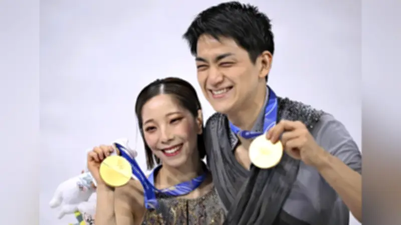 ミラノ・コルティナ五輪 三浦璃来・木原龍一組が大逆転金 フィギュアペアで日本初のメダル