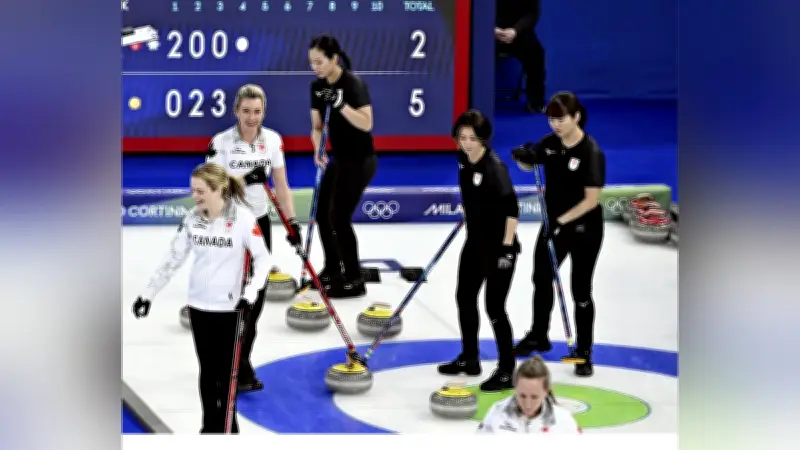 カーリング女子、氷の滑りに苦戦しカナダに敗北…ミラノ五輪でメダル絶望的