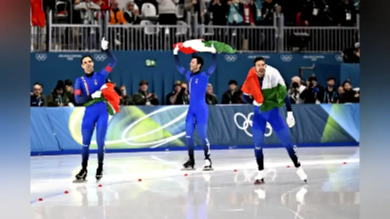 ミラノ・コルティナ五輪 イタリア男子団体追い抜き金メダル 自国開催で「マイナー競技」の栄光