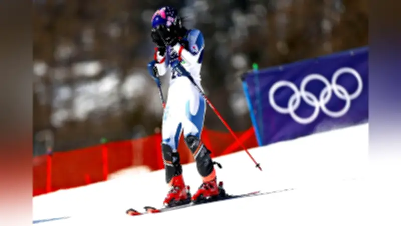 安藤麻、ミラノ・コルティナ五輪でまたも途中棄権 アルペン回転で無念の結末