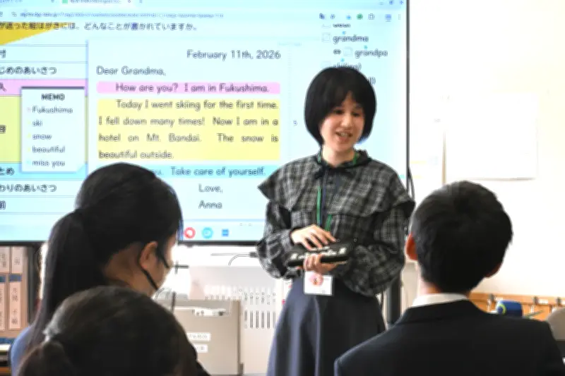 全盲の英語教師・小椋汐里さん、個性を伝える授業で「違っていても一人じゃない」と生徒に希望を届ける