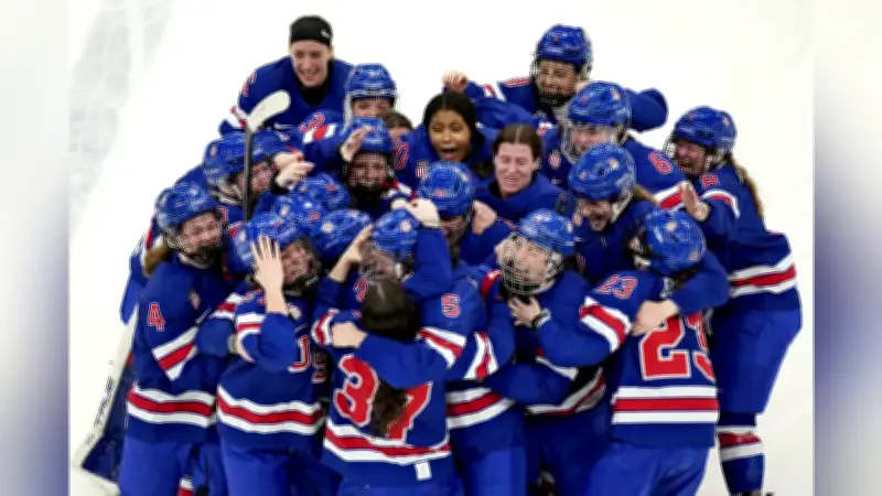 米国女子アイスホッケー、カナダを延長戦で破りミラノ五輪で金メダル獲得