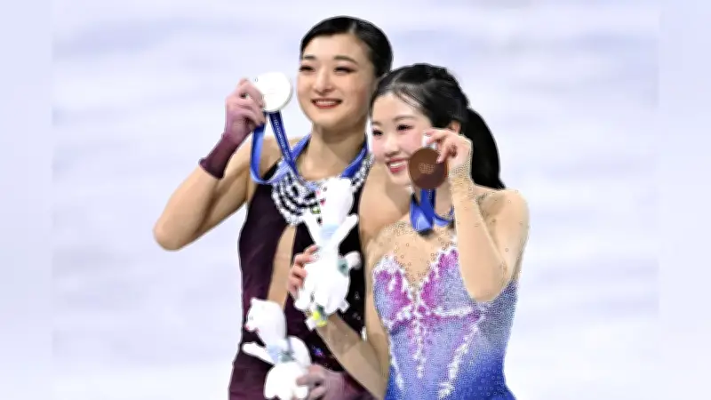 ミラノ五輪で銀の坂本花織「充実」、中井亜美は「あと２回五輪出場できる年齢」と意欲