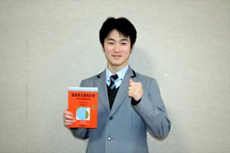 福島医大医学部に合格した喜多方高の佐藤叶汰さん、総合診療医を目指す夢を語る