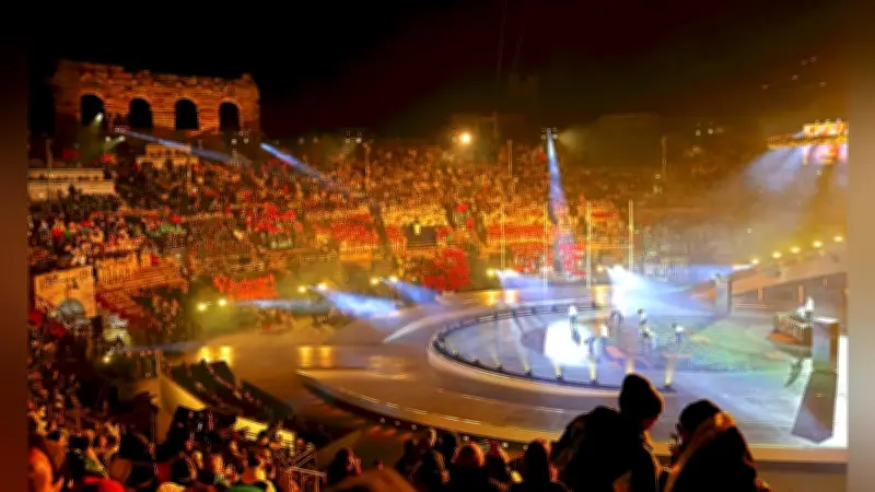 ミラノ・コルティナ五輪閉会式、円形闘技場でオペラ風演出 三浦璃来「諦めず滑り切れた」