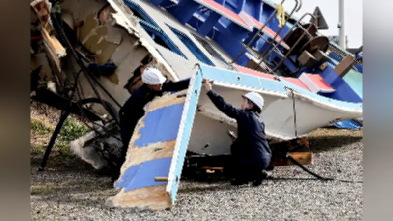 鳥羽沖船衝突事故、運輸安全委が詳細調査　ドローンで船首撮影、関係者から聴取