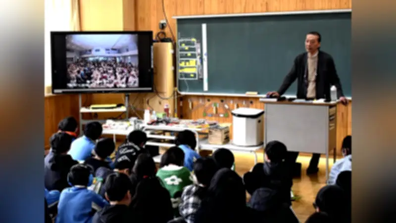 岐阜・高山市で被災者が語る震災体験 児童に命の大切さを伝える