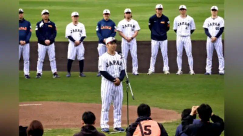侍ジャパン宮崎合宿打ち上げ、近藤健介選手「日の丸の重みを背負って全身全霊で戦う」