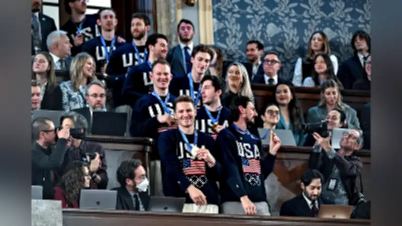 トランプ大統領、ミラノ五輪金メダルアイスホッケーチームを一般教書演説に招待…スポーツの政治利用と批判