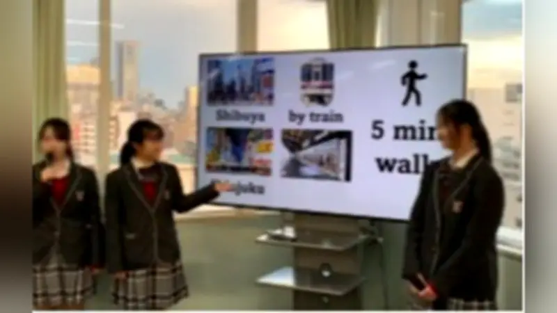 富士見丘中高の模擬国連部がドイツの学校とオンライン交流、日本文化への関心がきっかけに