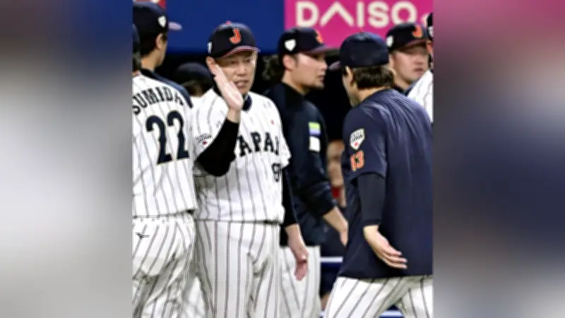 侍ジャパン井端監督、サトテル３ランを絶賛「初回３点は大きい」壮行試合で中日に勝利