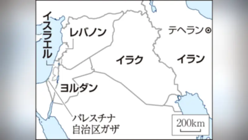 米・イスラエルによるイラン攻撃後、バグダッド南方で複数の爆発か 親イラン勢力「抵抗の枢軸」が所在するイラクで
