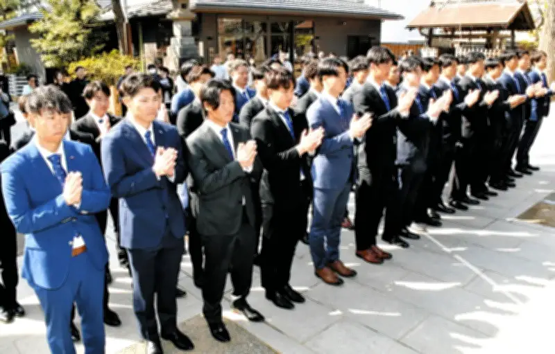 千葉スカイセイラーズ、BCリーグ参入で必勝祈願 船橋大神宮で優勝目指す