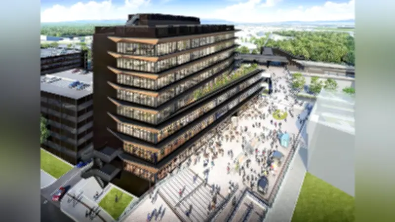 北海道ボールパークFビレッジに商業・オフィス棟が新設、2028年春オープンへ