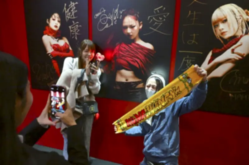 HANALISTENING PARTYで約80人のファンが新曲を試聴 7人組ガールズグループが初アルバムをリリース