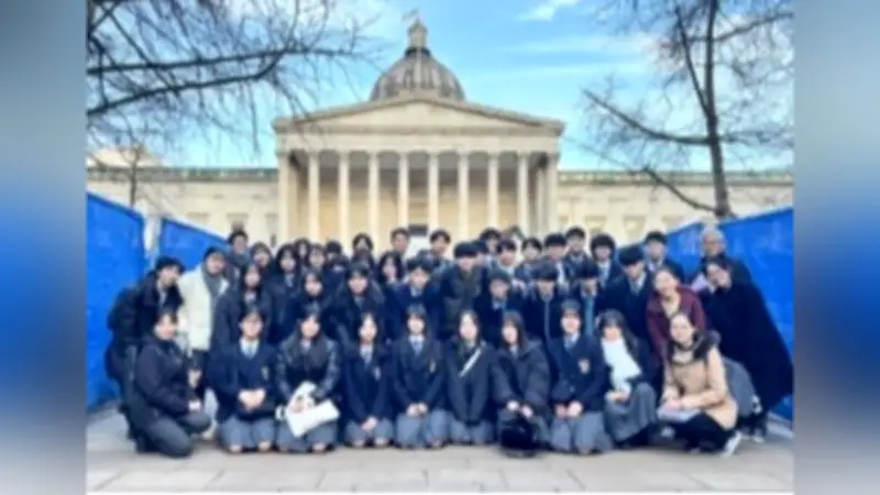 立教英国学院の生徒がUCLを見学、本気の学問姿勢に感銘を受ける