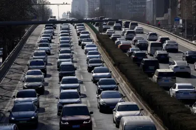 中国1月新車販売14.8％減、新エネルギー車は前月比半減 輸出は好調維持