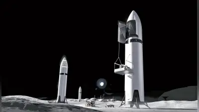 スペースＸ、宇宙都市構想で月面を優先 マスク氏が火星計画を5～6年後に延期