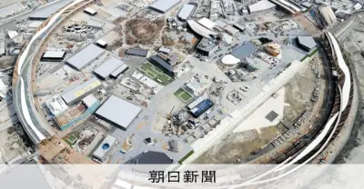 大阪・関西万博会場跡地で解体工事が進行中、大屋根リングの一部も撤去される