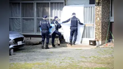 山口県宇部市で高齢男性遺体発見、殺人容疑で現場検証 住民に不安広がる