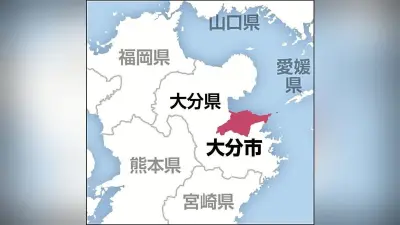 大分でパトカー追跡中のオートバイがタクシーと衝突、運転手ら無事もバイク逃走