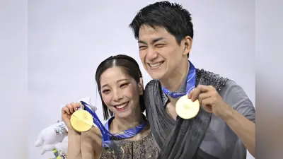 三浦璃来・木原龍一組が日本初のフィギュアペア金メダル、逆転劇で歴史に刻む