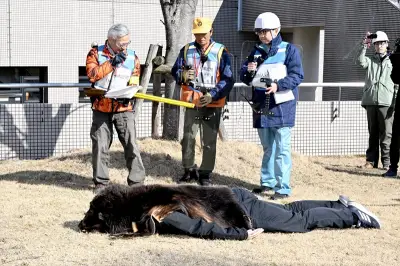緊急銃猟制度の実践訓練を実施　福島県郡山市で熊出没時の連携確認